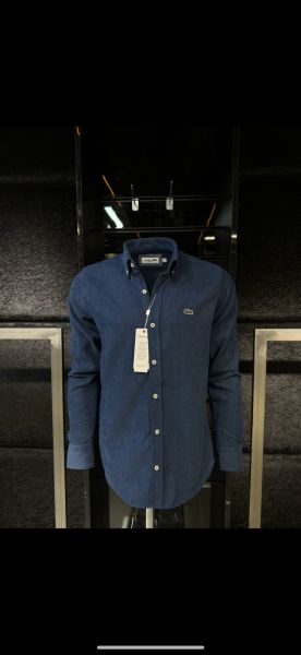 LACOSTE- KIŞLIK KADİFE KUMAŞ-GÖMLEK